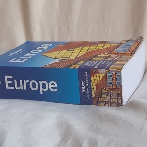 Lonely Planet Europe Book (October 2015)